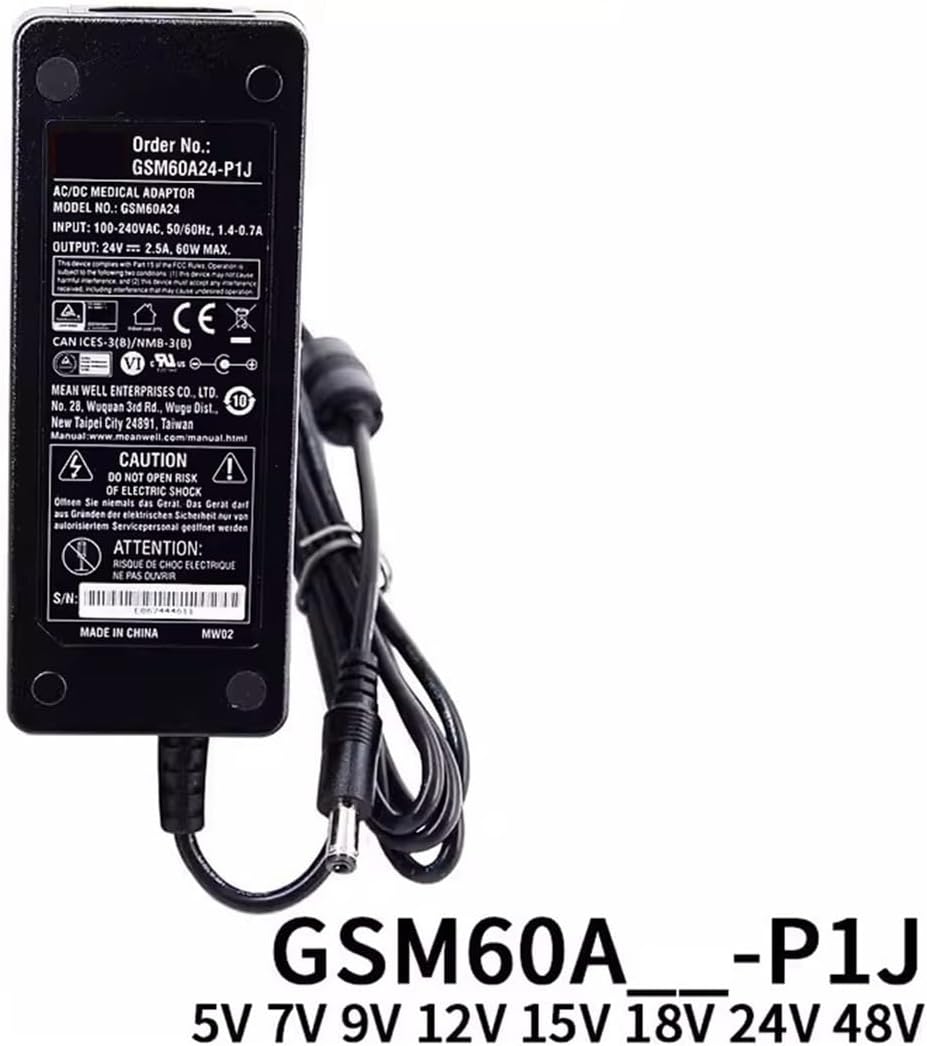 Switching Supply GSM60A GSM60A12-P1J GSM60A24-P1J GSM60A48-P1J 60WAC-DC le GSM60A Series(GSM60A12-P1J)