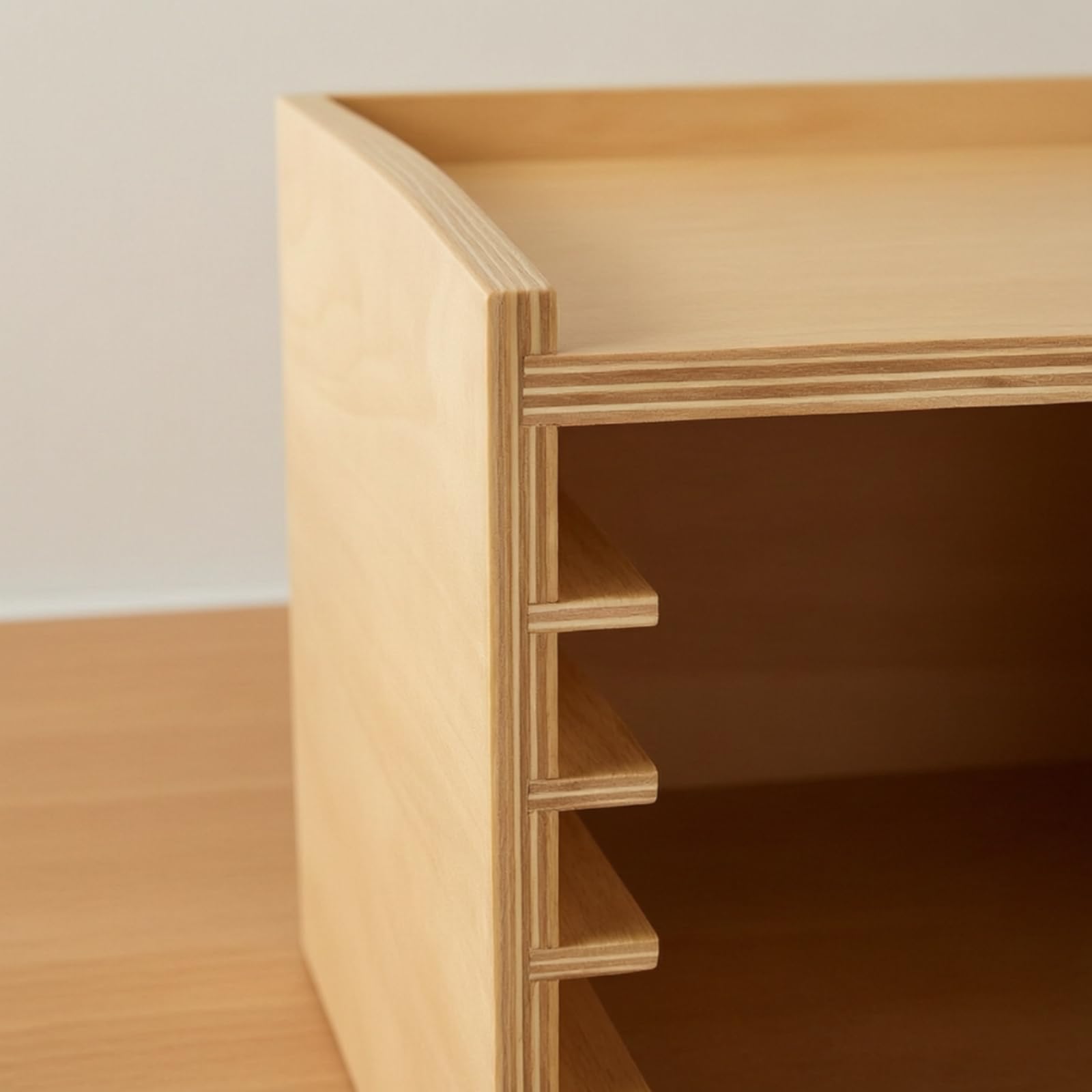 predolo Mobile Educativo in Legno Scaffale con Fessure Aperto Libreria Montessoriana per Maestre, Cameretta