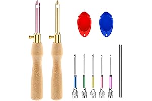 10 Pcs Punch Needle Kit Adjustable Punch Needle Tool