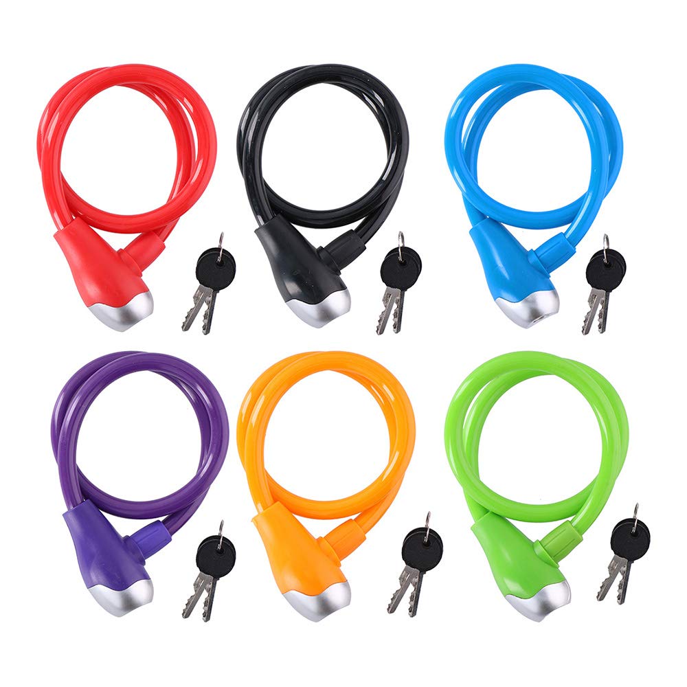 Dunlop Cable Lock D12 mm 65 cm, Multicoloured - Image 2