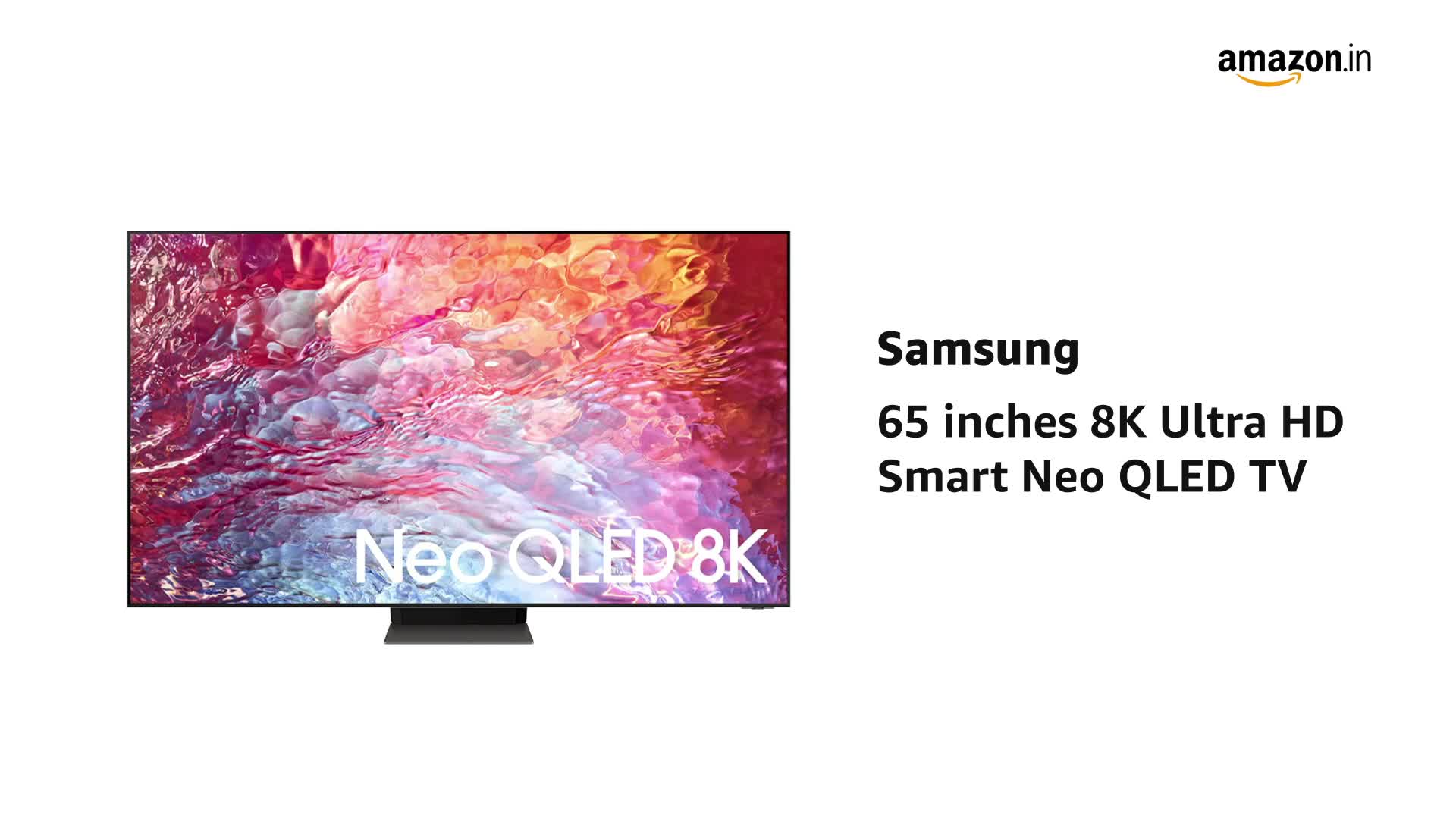 Samsung 163 cm (65 inches) 8K Ultra HD Smart Neo QLED TV