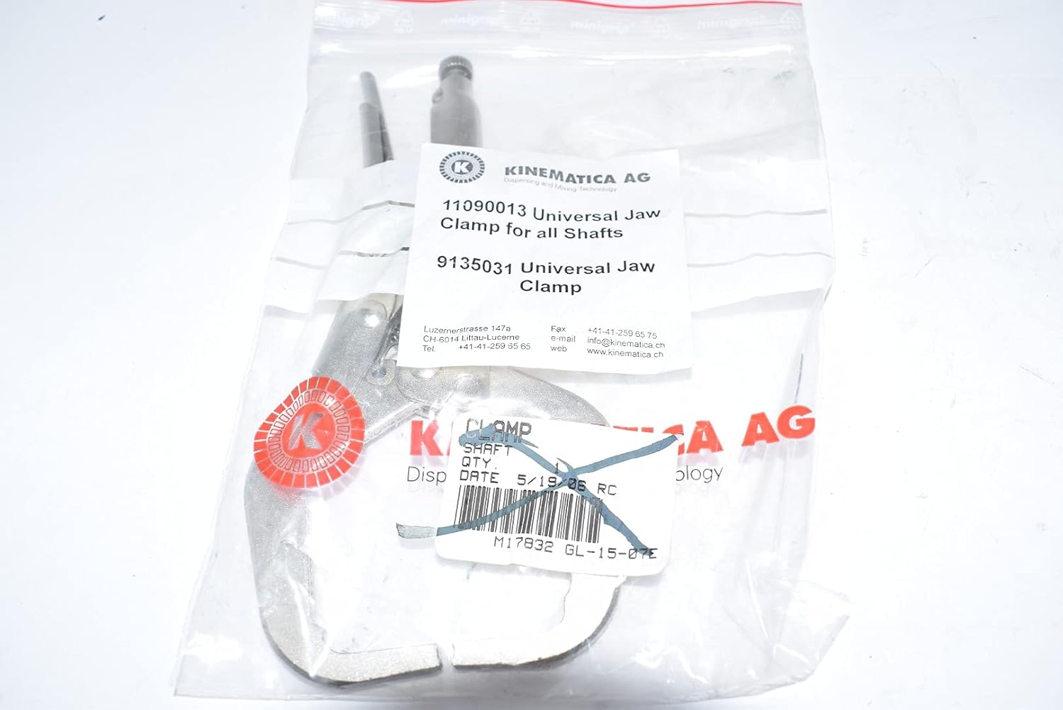 11090013 Polytron Universal Jaw Clamp