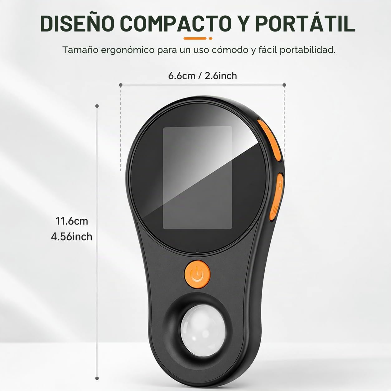 Analizador de piel dermatoscopio de mano, microscopio digital 500X para inspección de piel, cuero cabelludo y cabello, lupa portátil