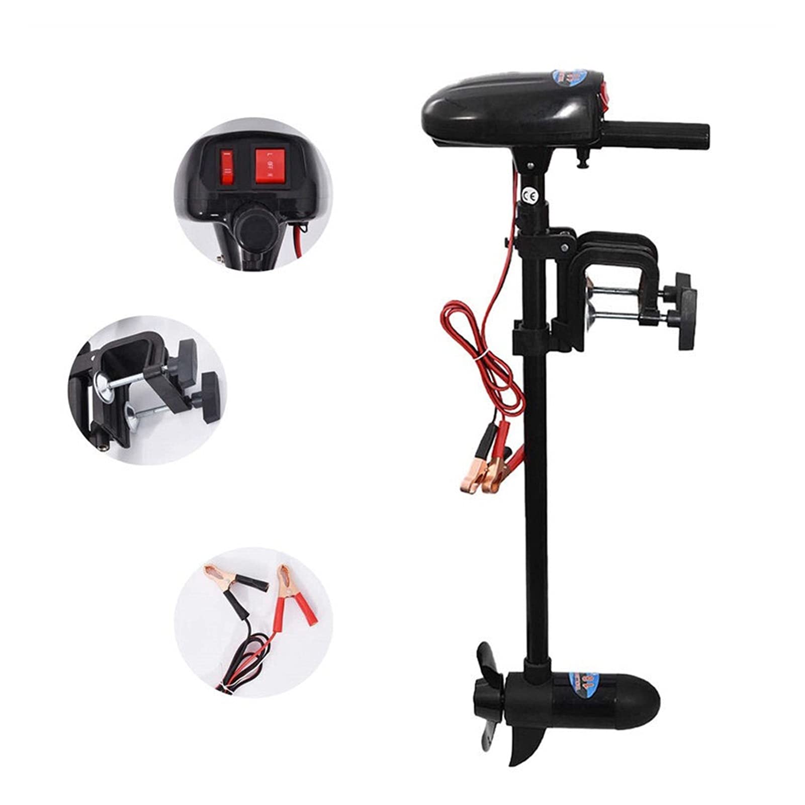 18. LIBBRE 12 V. Trasferimento Elettrico Trasbrottatore del Motore Gommone Gommone del Motore Canoa Dinghy Thrust