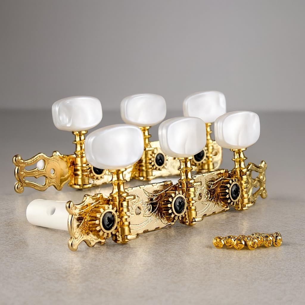 Gotoh Classical Guitar Tuners - Flash Gold - Lyra-style - 35G450GX