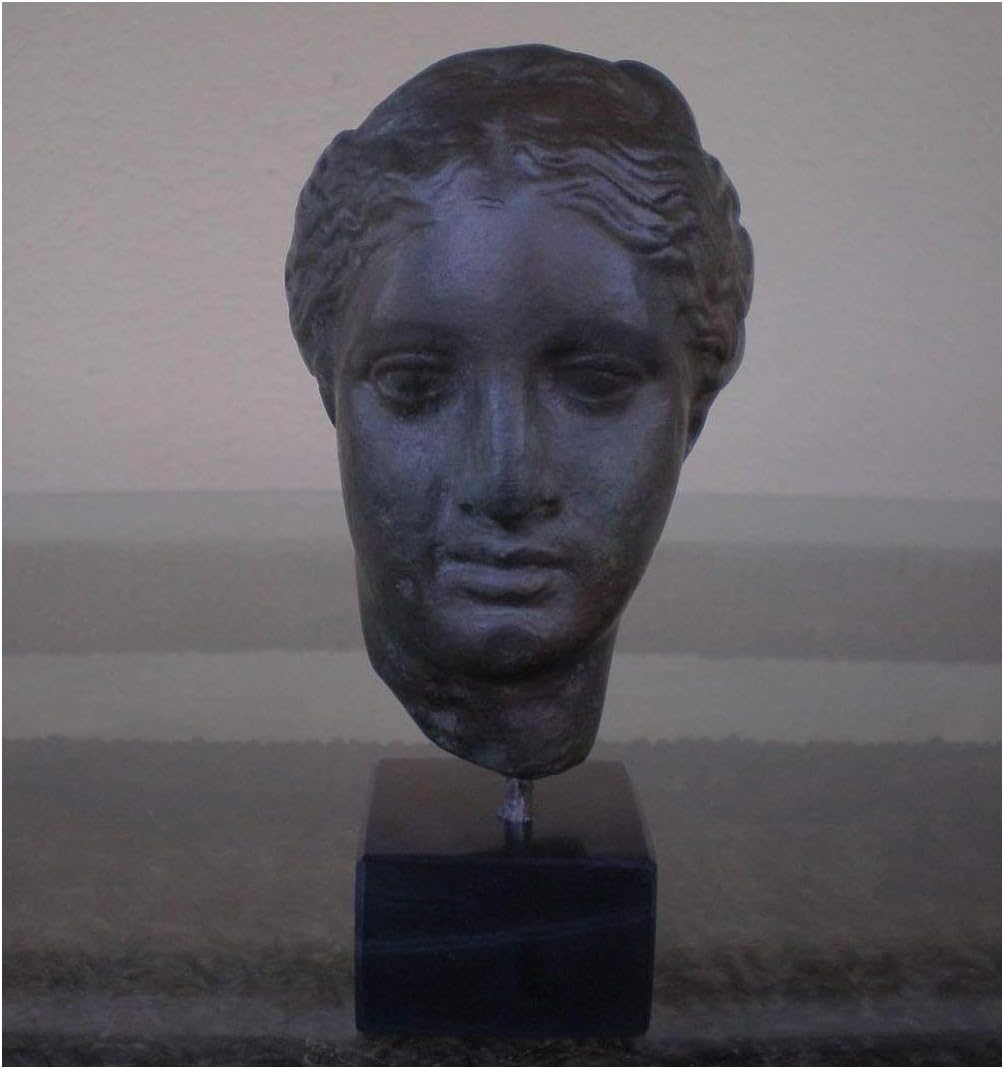 Hand Made HYGIEIA -HYGEIA SMALL BUST WITH BRONZE COLOR EFFECT- GODDESS OF HEALTH & HEALING