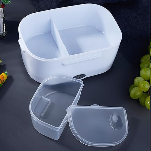 Miniatura 8 de INVODA Fiambrera eléctrica de 110 V para calentar alimentos, lonchera caliente, portátil, aislada, contenedor eléctrico para oficina, viajes, hogar