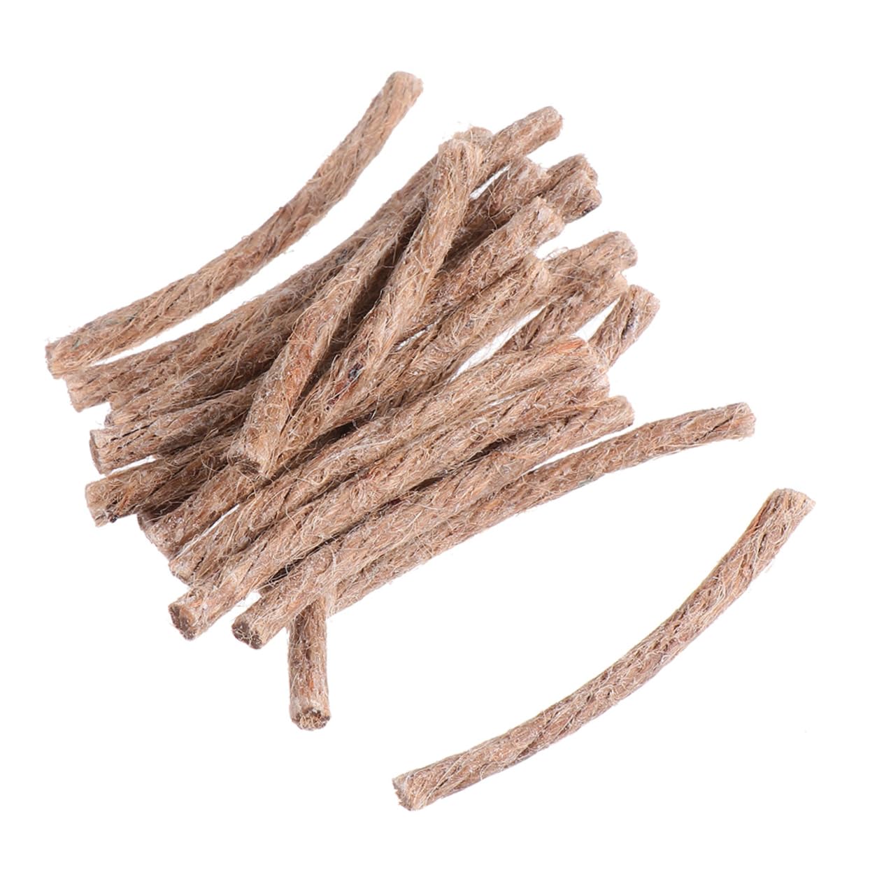 ifundom 20Pcs Fire Starter Cord Lightweight Wick Rope for Barbecue Camping and Emergency Situations Essential Outdoor Tool for Campfires and Signal Fires