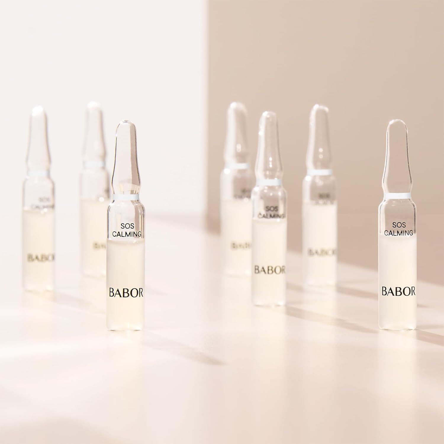 BABOR SOS Calming Ampoule Serum Concentrates, Soothing Serum to Treat Irritated Skin, Reduce Redness and Strengthen Skin Barrier, 7 Day Treatment - Image 8