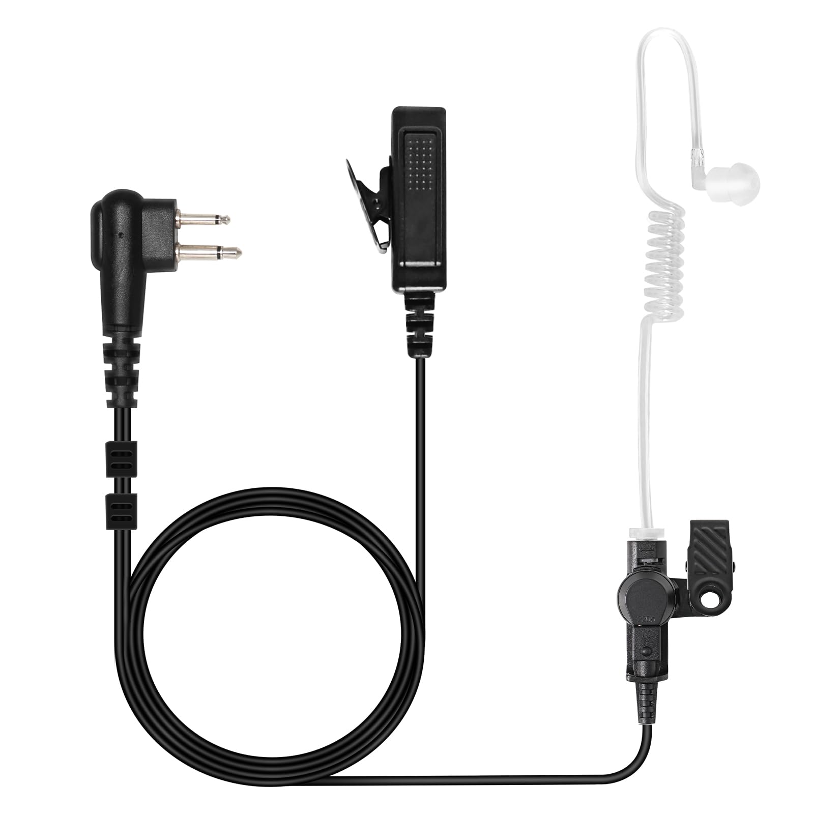 Amazon.com: BLISCENTLY Walkie-Talkie-Compatible 2-Pin Earpiece