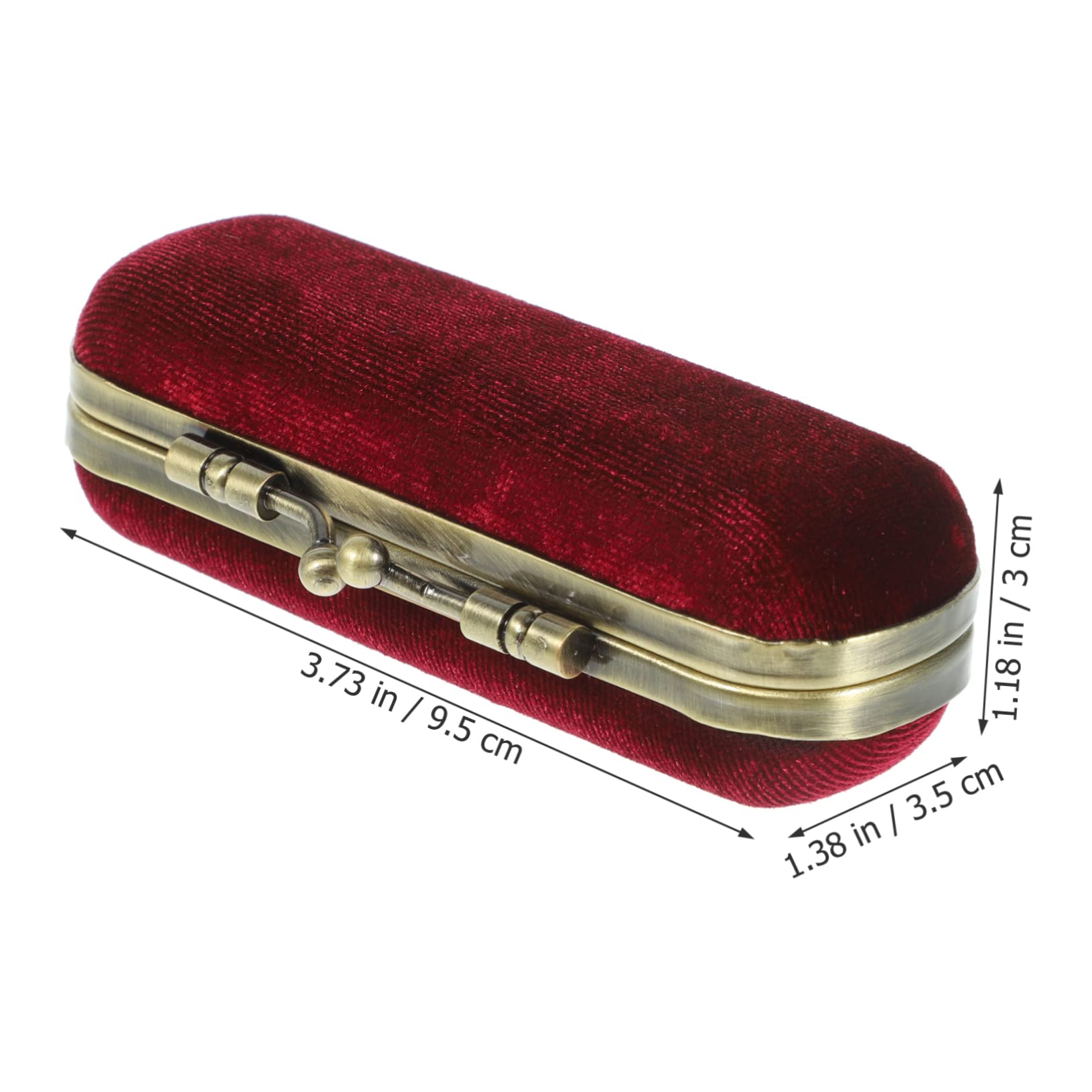 MAGICLULU Contenitore Per Rossetto Singolo Da 3 Pezzi Piccolo Contenitore Per Rossetto Scatola Portatile Per Donne Custodia Per Con Specchio
