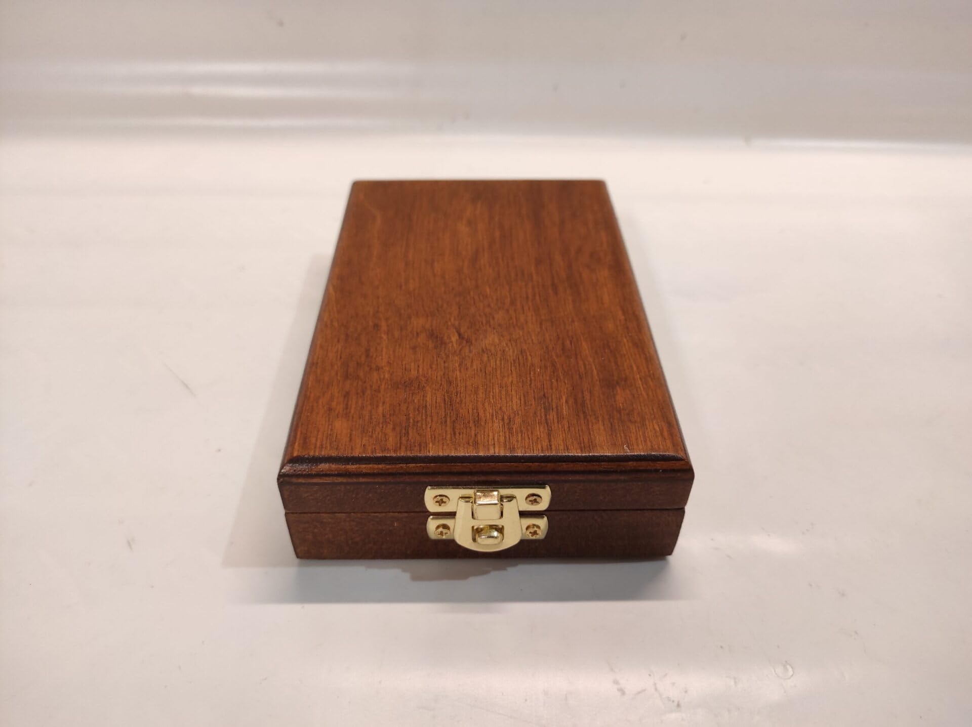 Cofanetto Porta Medaglia in Legno con Vassoio in Velluto e Alloggio per Nastro, Espositore per Medaglie e Monete da Collezione, Astuccio Artigianale Personalizzabile