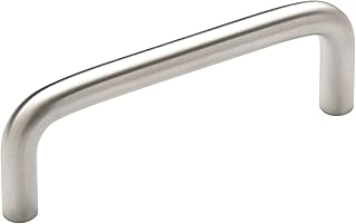 Amerock | Cabinet Pull | Brushed Chrome | 3 inch (76 mm) Center to Center | Everyday Heritage | 1 Pack | Drawer Pull | Drawer Handle | Cabinet Hardware