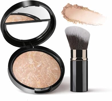 Baked Foundation for Mature Skin, Medium Beige