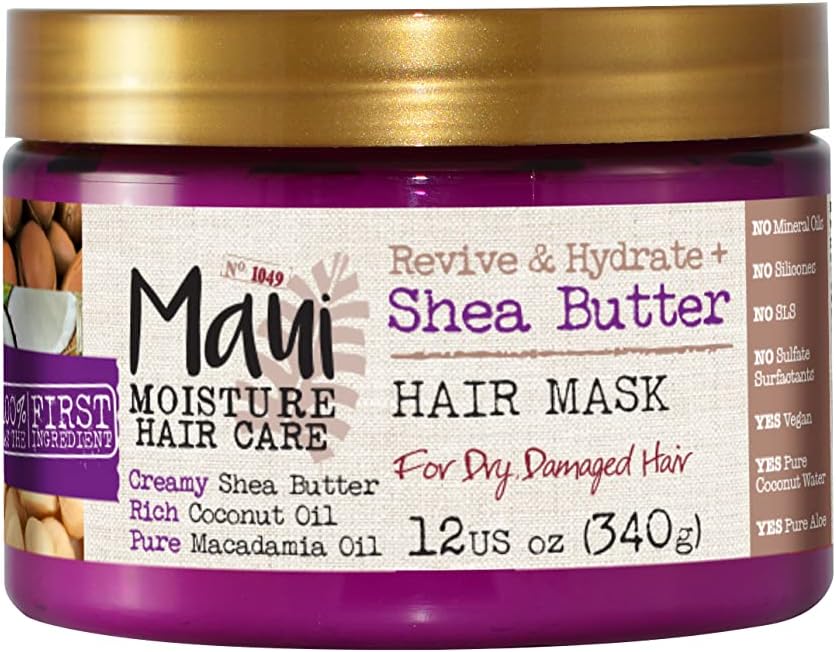 Revive & Hydrate Shea Butter HAIR MASK x 340g DRY DAMAGED HAIR