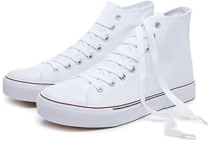 Unisex ZGR Home&Garden Fashion High Top Sneakers Womens Classic High Tops Canvas...
