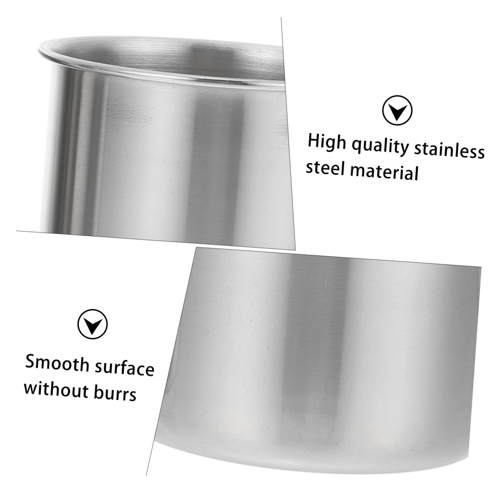 6 Piezas Vasos Medidores Pequeños Inoxidable Tazas Prácticas para Medición Precisa Cocina y Resistentes