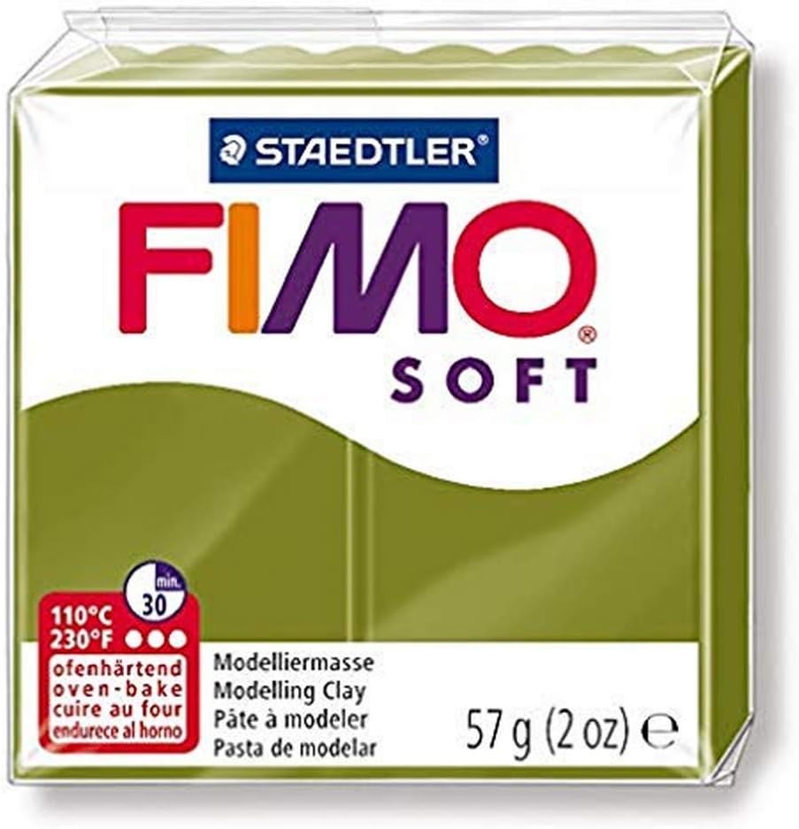 Staedtler 8020-57 ST Fimo Soft 57G Green, Olive Verte