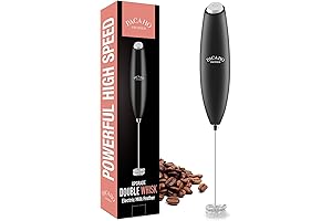 Compact Baby Formula Mixer with Double Whisk Design for Hassle-Free Feeding