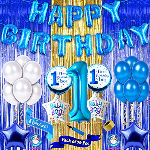 Buy Shopperskart birthday decoration items for 1st birthday theme