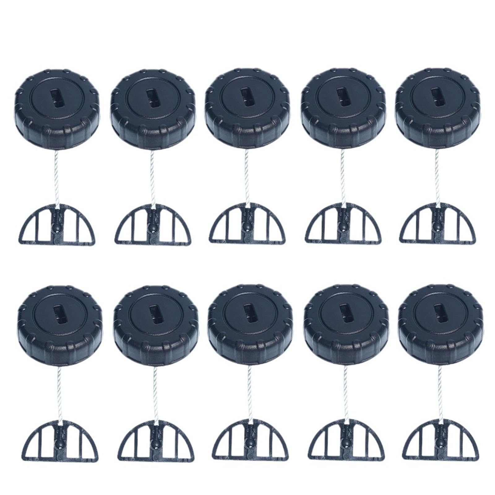 Para Stihl MS170C MS180C MS170 MS180 017 018 piezas de repuesto motosierra tapa tanque Tapón llenado combustible(10PCS)