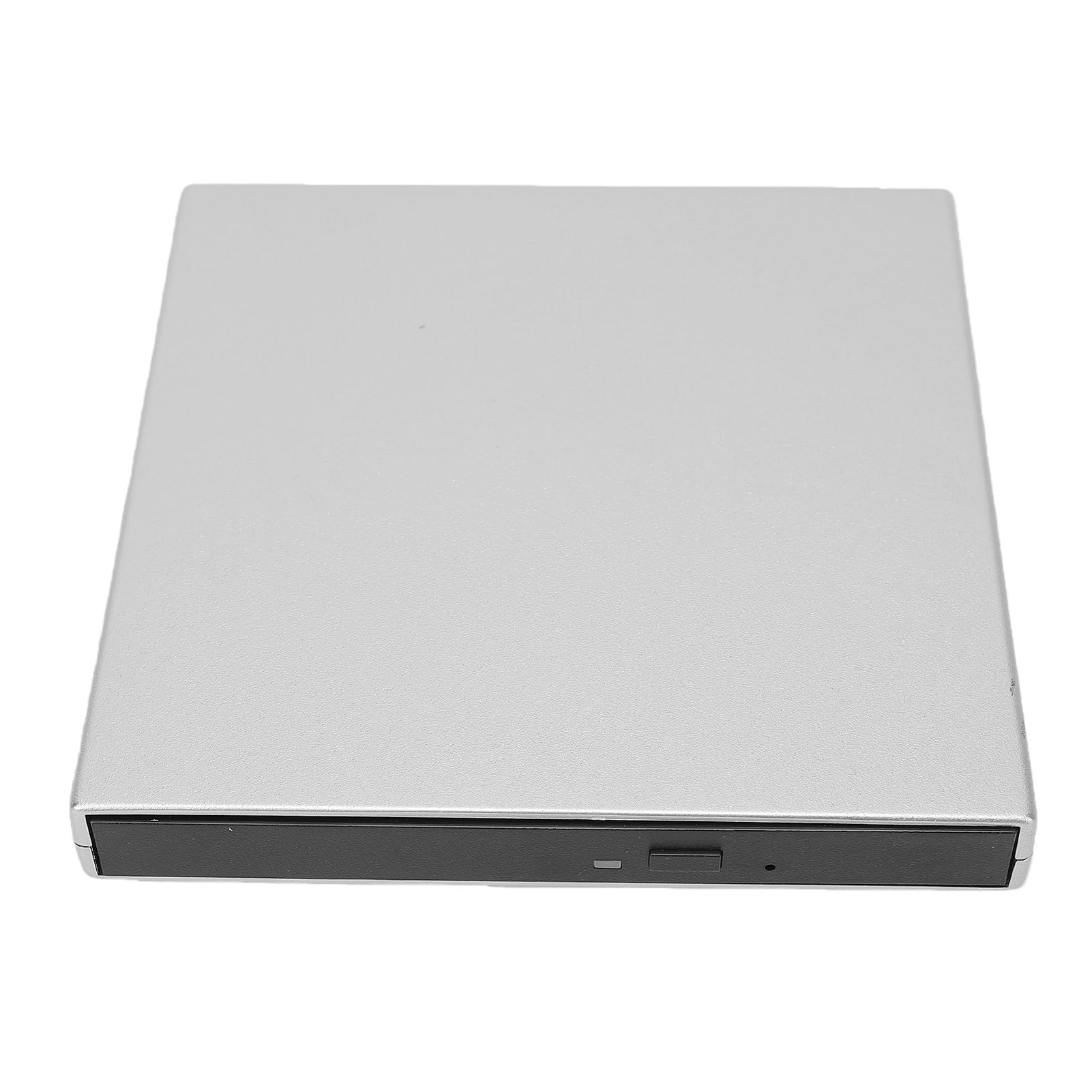 ASHATA Lecteur Optique USB Portable, Graveur CD 5 Gbps (Silver)
