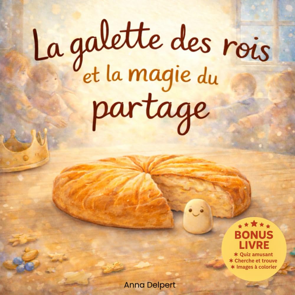La galette des rois et la magie du partage: Un album jeunesse sur la galette des rois pour découvrir la magie du partage en famille