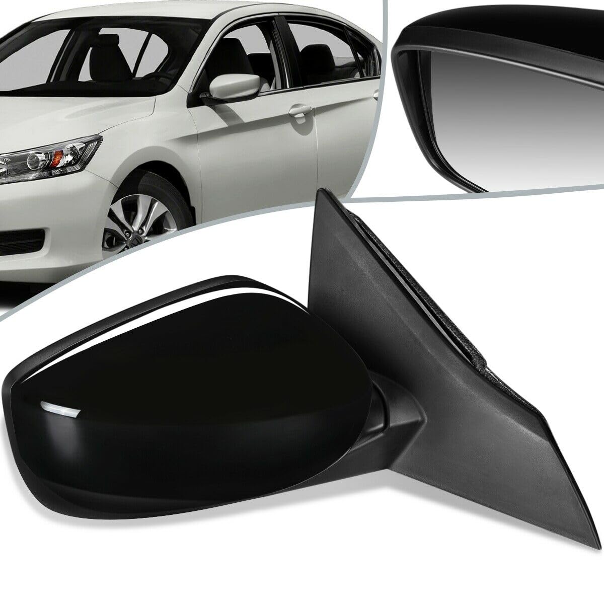 Amazon.com: CARABBIT 1pc Right Passenger Side Paintable Power