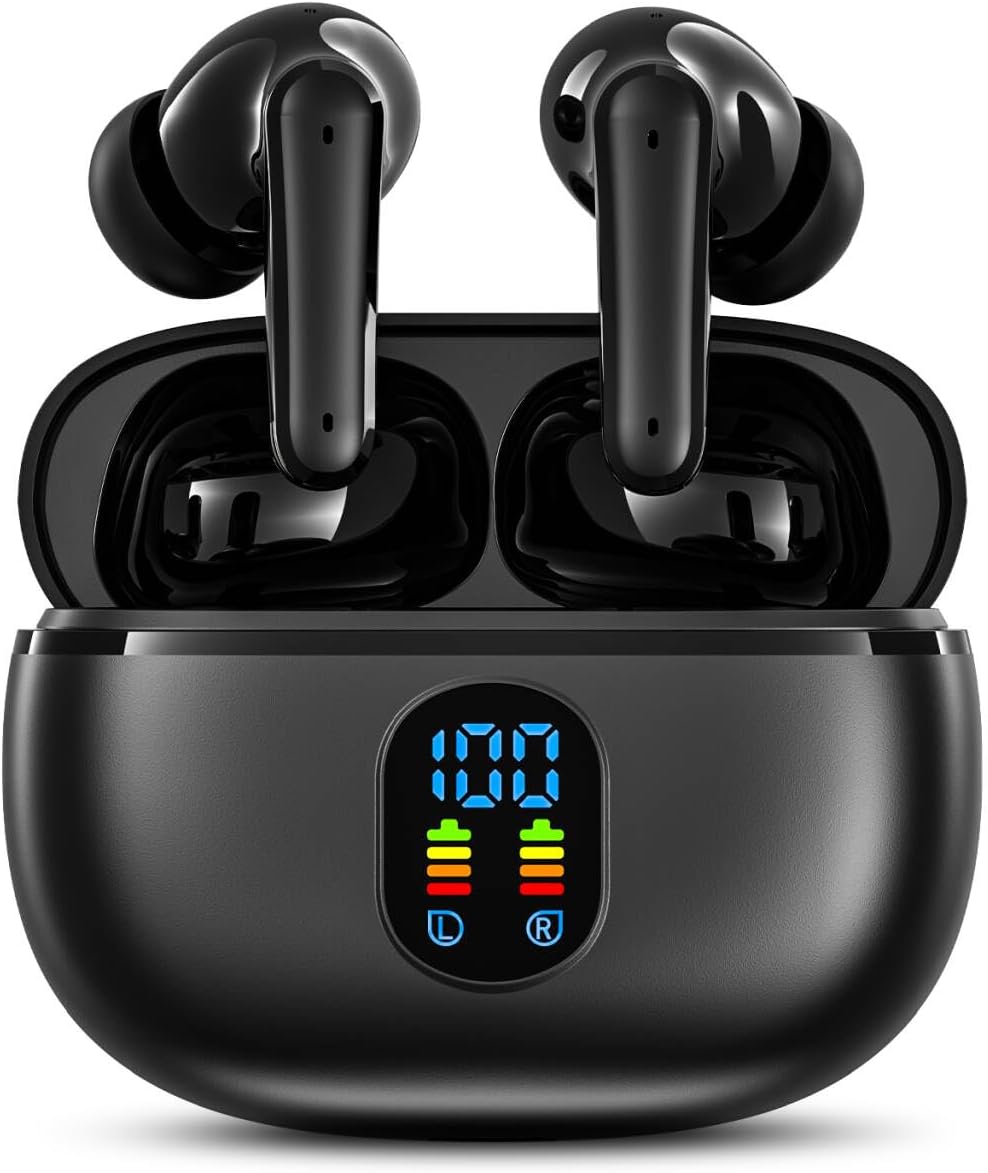 ［Giitaa］ワイヤレスイヤホン<br>【最先端Bluetooth5.4& ENCノイズキャンセリング+DNS技術】