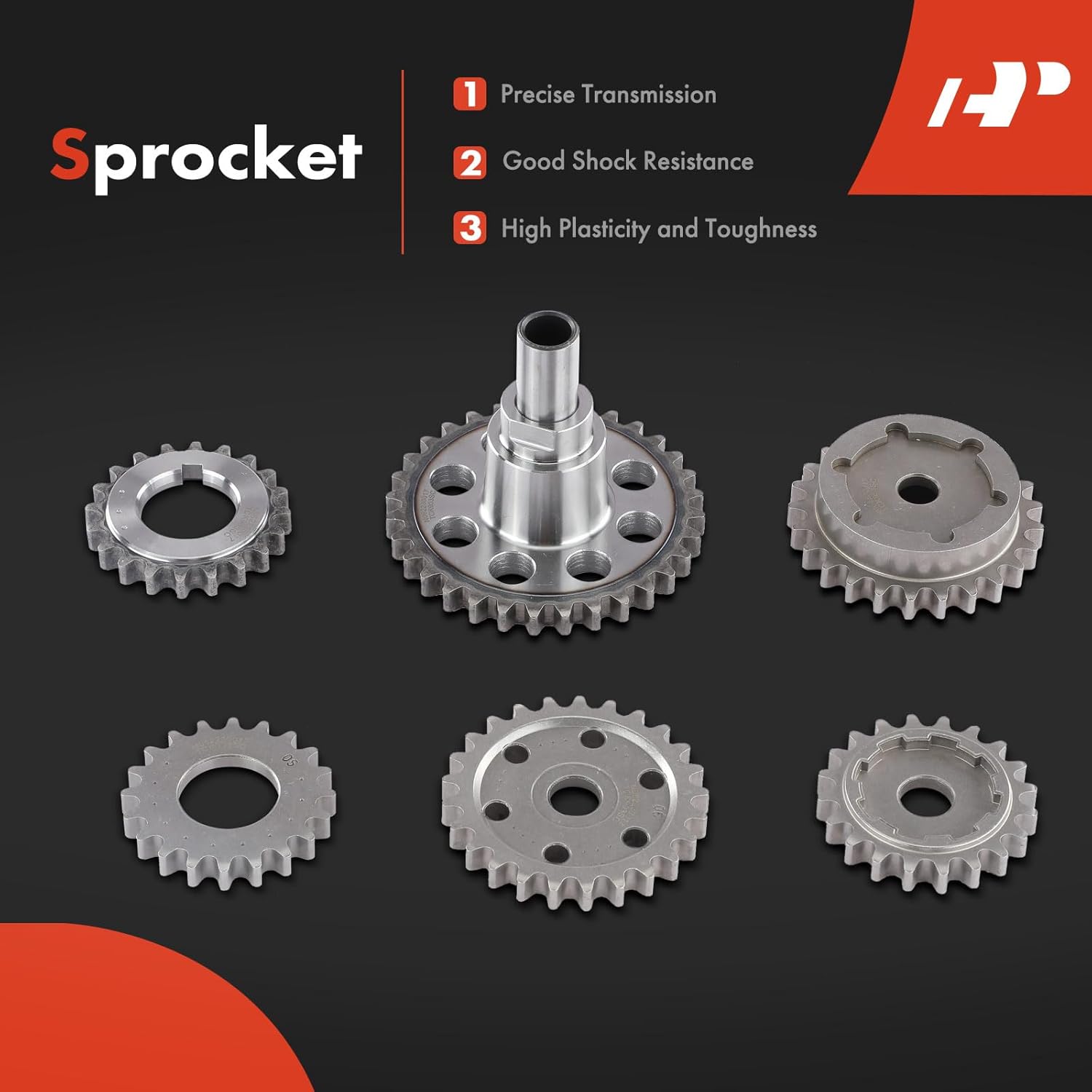 A-Premium 19PCS Engine Timing Chain Kit W/Tensioner & Sprocket [fit SOHC 6Cyl 4.0L] Compatible with Ford Mustang 05-10, Explorer, Explorer Sport Trac, Ranger & Mazda B4000 & Mercury Mountaineer 98-10