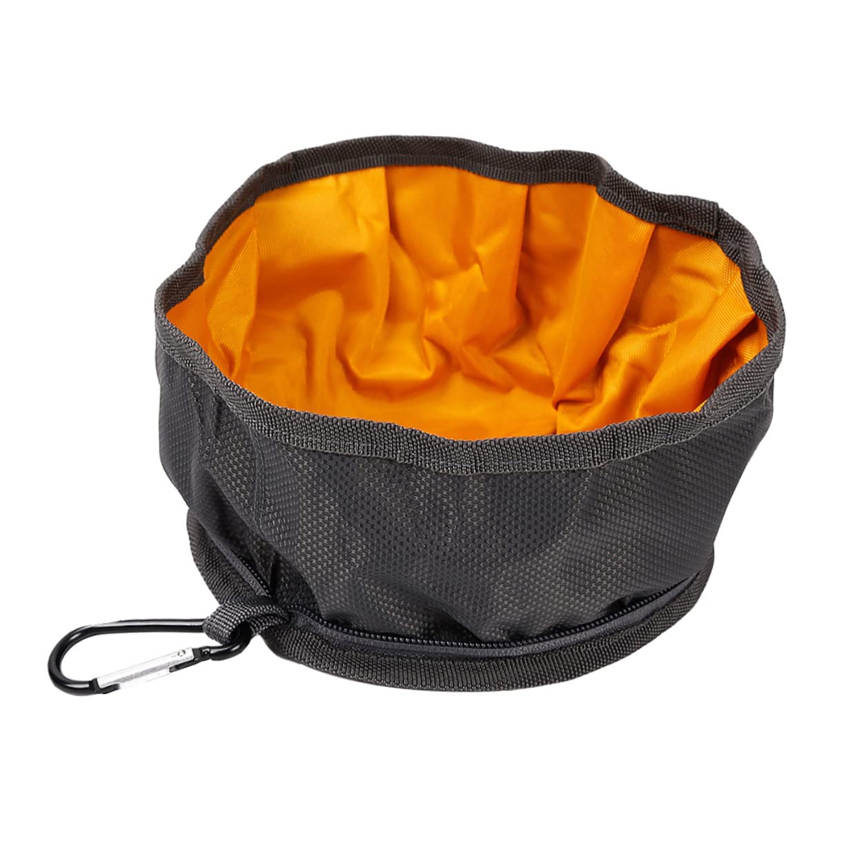 HAPINARY Folding Pet Feeding Bowl Lightweight Compact Leak- Water Bowl Perfect for Cats Dogs Dishwasher Safe Random Color