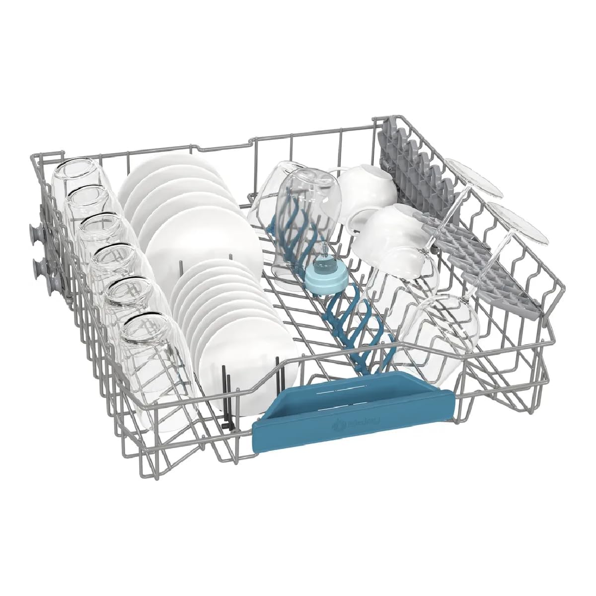 Balay, Lavastoviglie senza installazione, 60 cm. di larghezza, 13 servizi, 3 ° vassoio, Home Connect, Pausa+carico, funzione media carica, acciaio anti-impronte, 3VS6364IA