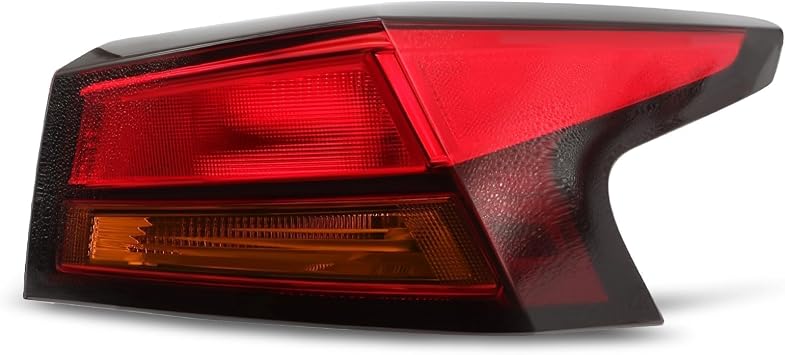 Right Tail Light Assembly Compatible with Altima 2019-2022 | W/Bulbs Passenger Side Rear Tail Lamp Taillight 265506CA1A NI2805118