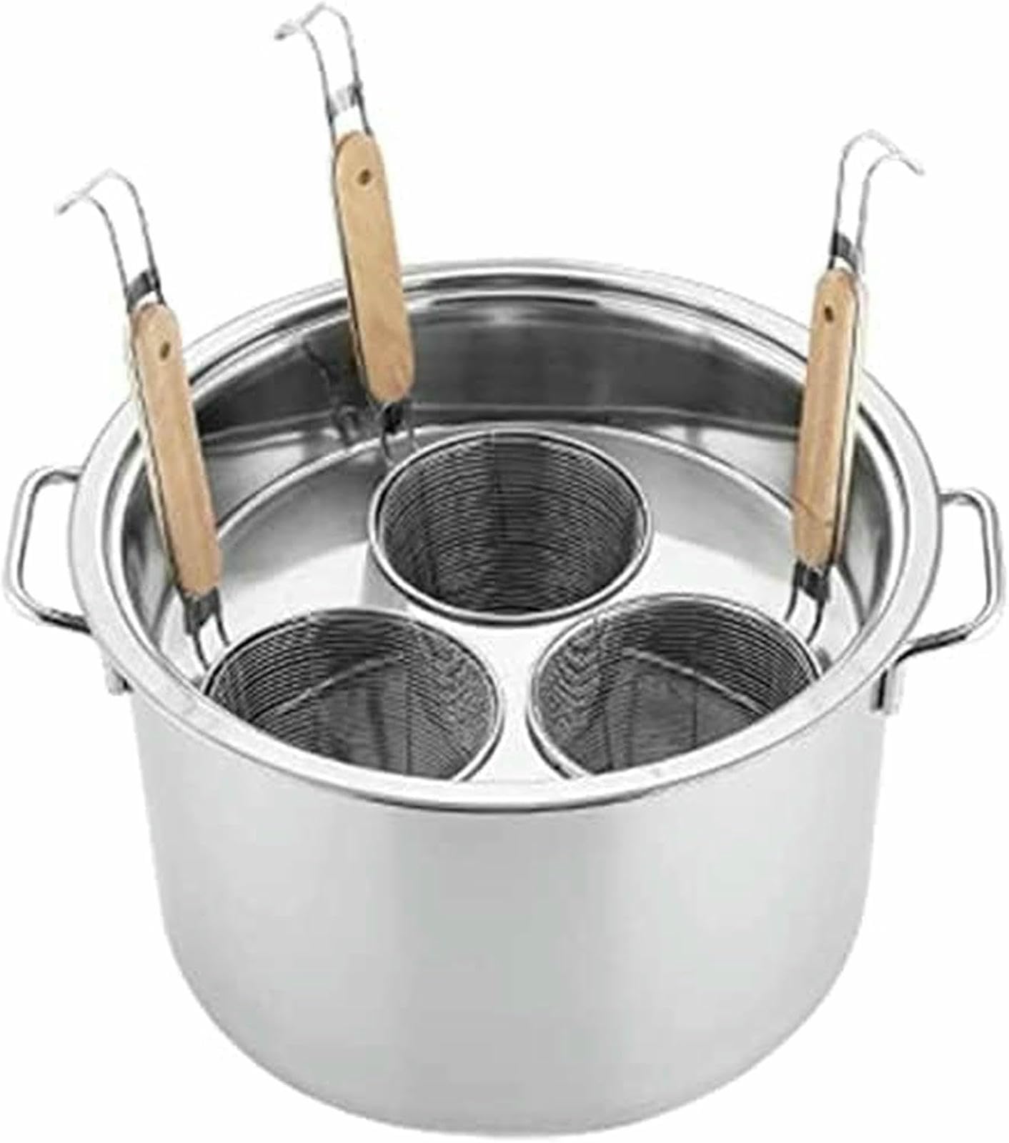 Cuiseur à pâtes avec panier-filtre pour cuisine maison et restaurant