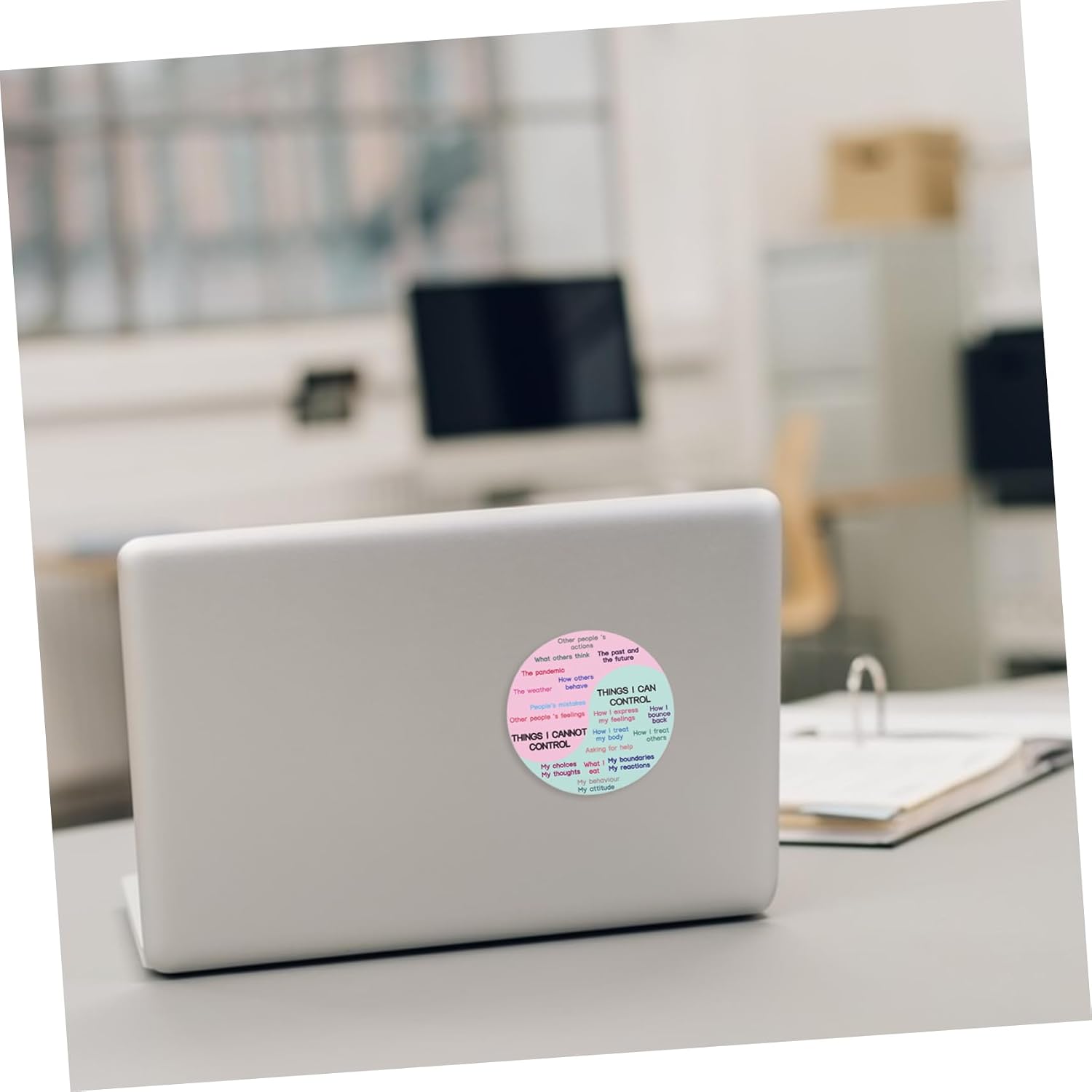 Magnetic Feelings Wheel Sticker Emotion Stickers for Fridge Laptop for Communication Self Awareness PVC Magnetic Decal Soft image 2