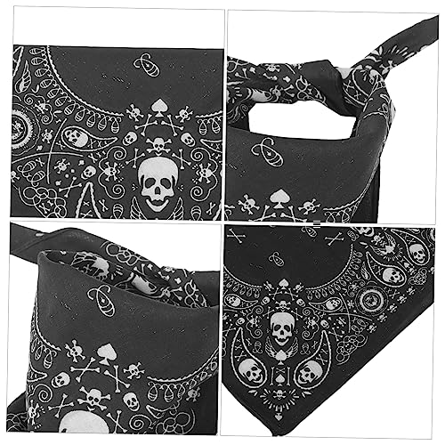 Pañuelos sudor para ciclismo y rutas al aire libre con diseño de calavera transpirable 4