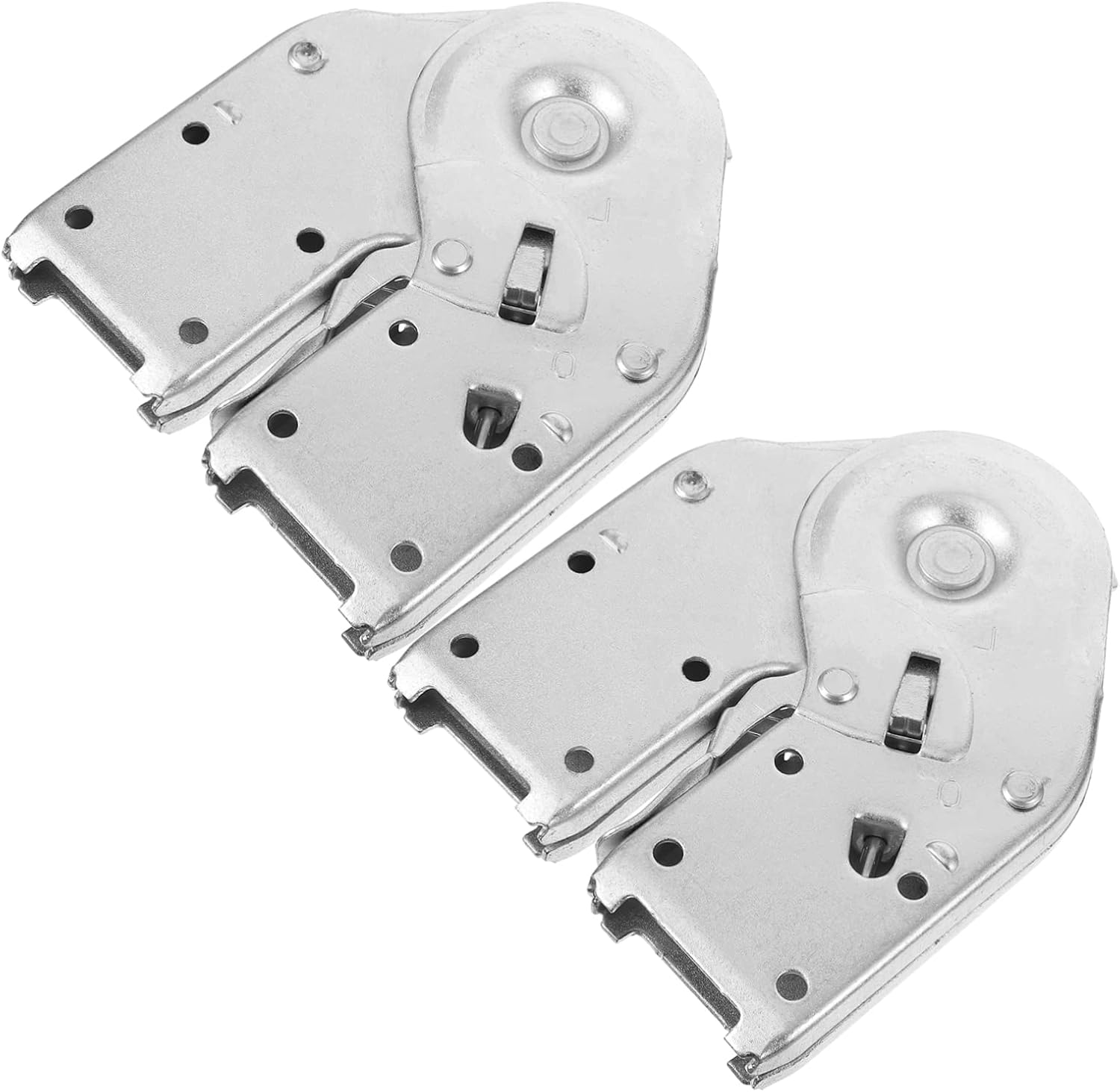 2pcs Heavy Duty Step Ladder Hinge Replacement Kit Ladder Tie Rods Soft-Closing Design for Herringbone