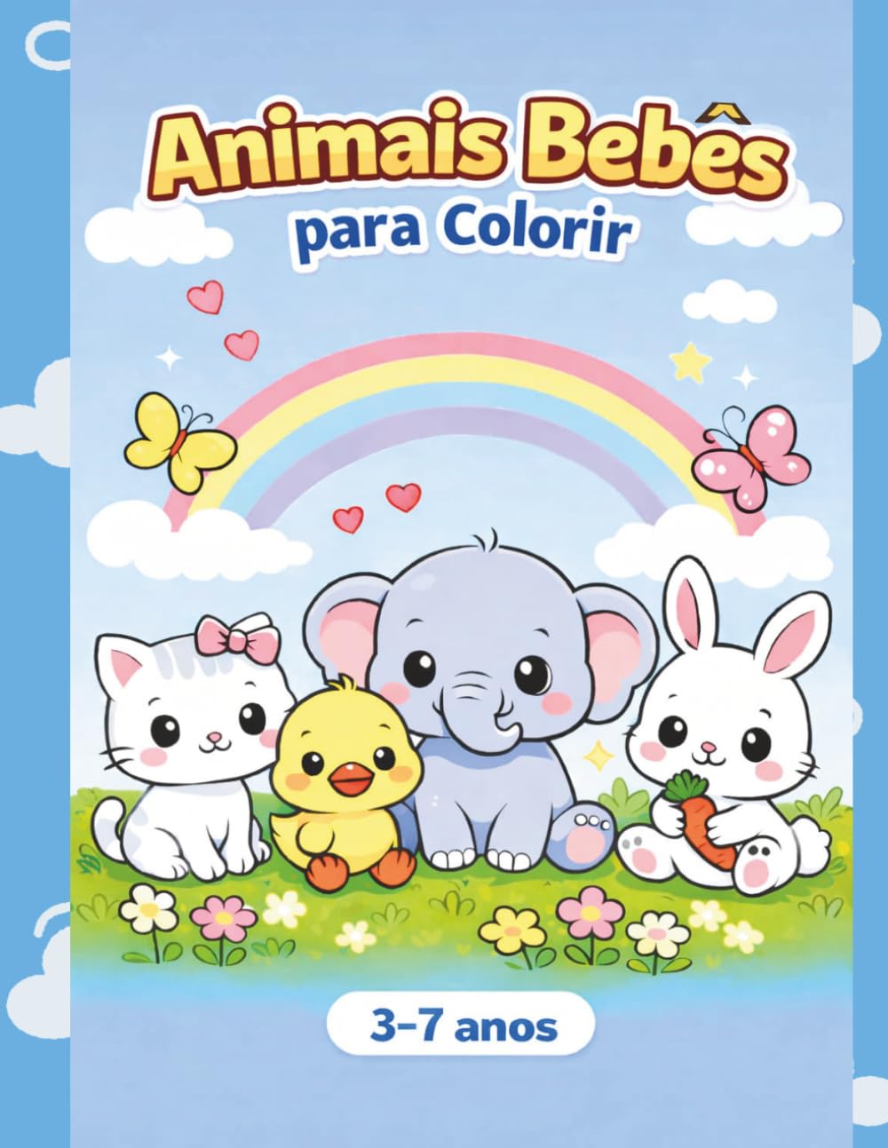 Animais Bebês para Colorir