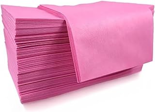 400 Sheets Nail Dust Collector Filter Paper, Disposable Nail Art Vacuum Cleaner Filter Paper Nail Dust Filters Nail Vacuum Dust Collector Filters Film Paper Nail Dust Extractor Accessory (Pink)