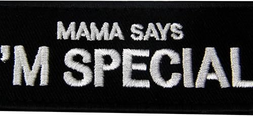 Miniatura 2 de Mama Says I'm Special Tactical Morale Emblem - Parche de gancho y bucle bordado