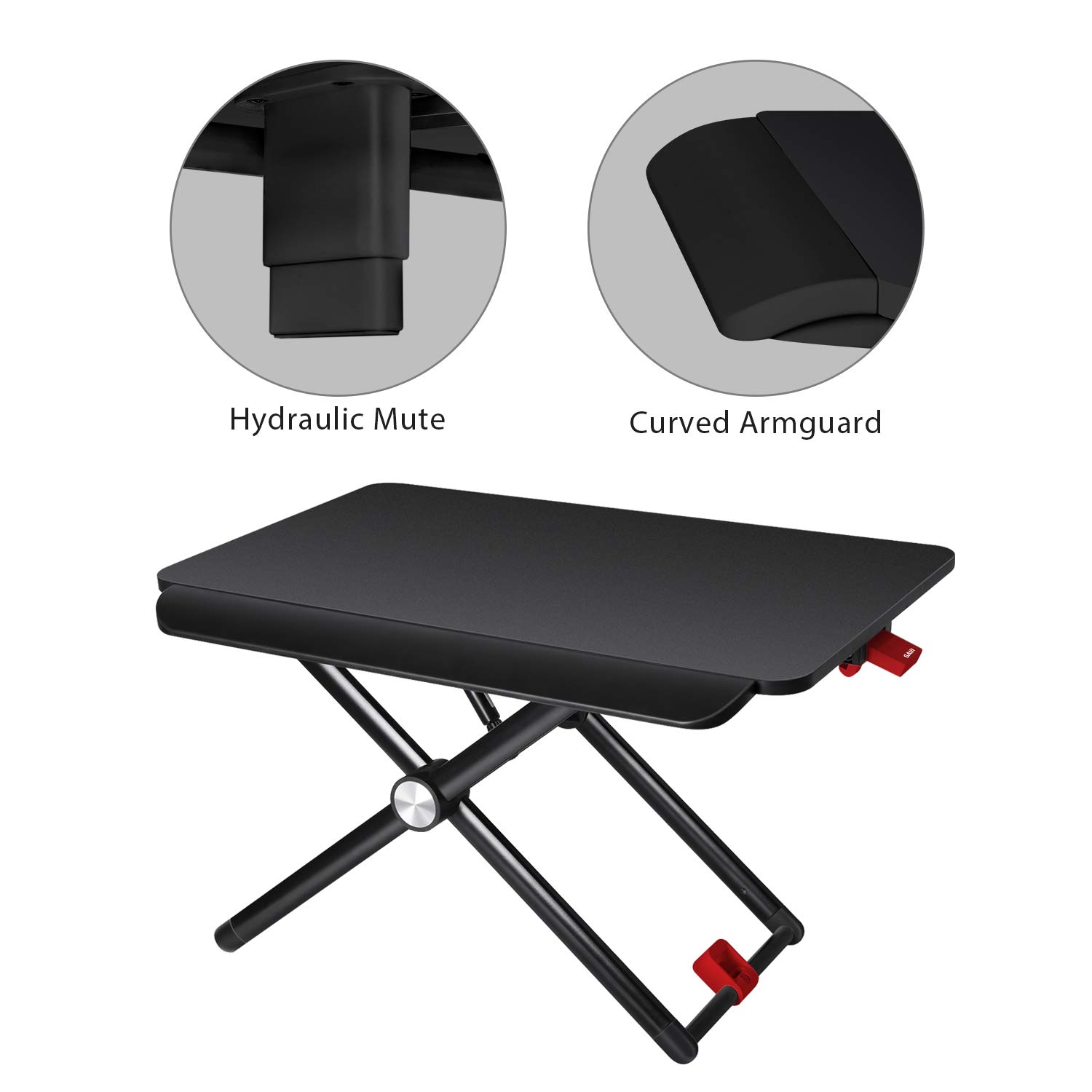 Buy SAIJI Standing Desk Converter, Height Adjustable Stand Up Desk