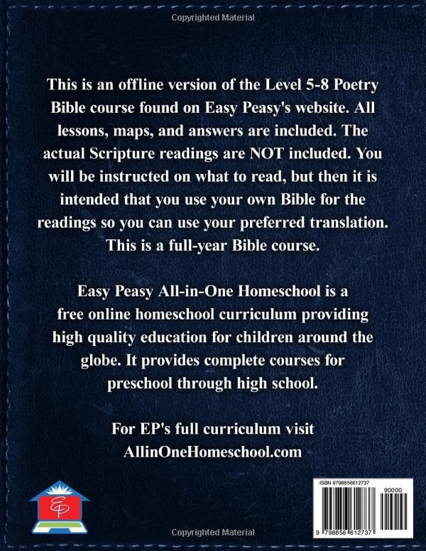 EP Bible: Poetry Levels 5-8: Part of the Easy Peasy All-in-One Homeschool - Image 2