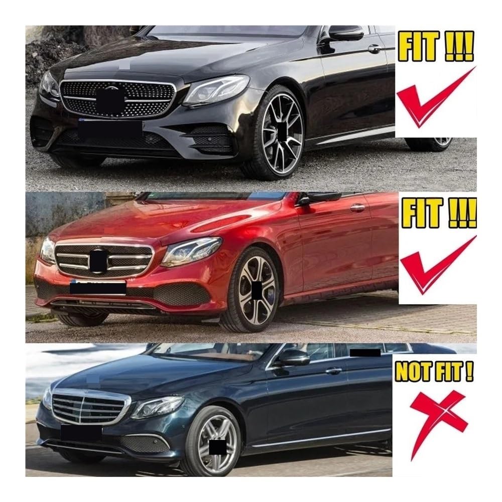 Griglia superiore auto Per W213 Classe E E200 E300 E250 E350 2016
