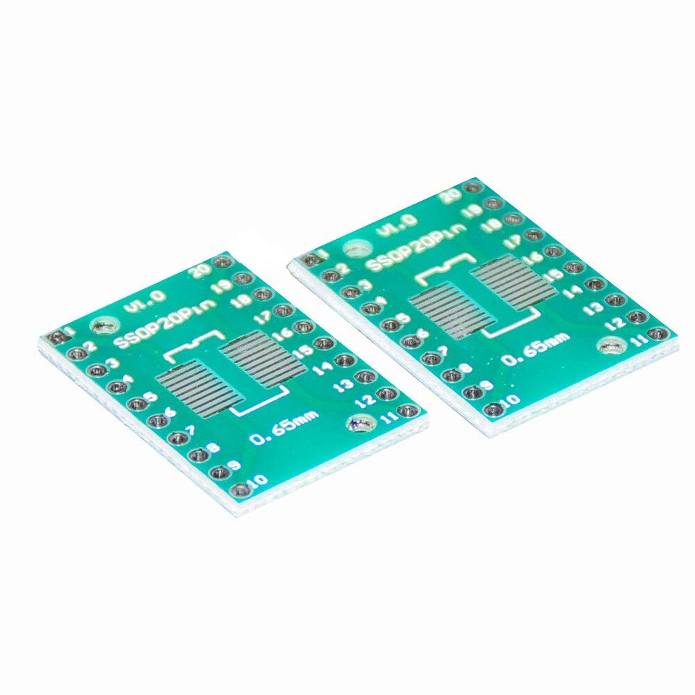 xcluma SOP20 SSOP20 TSSOP20 patch to DIP DIP 0.65/1.27mm adapter board PCB (B07DDMS1PF) Amazon Price History, Amazon Price Tracker