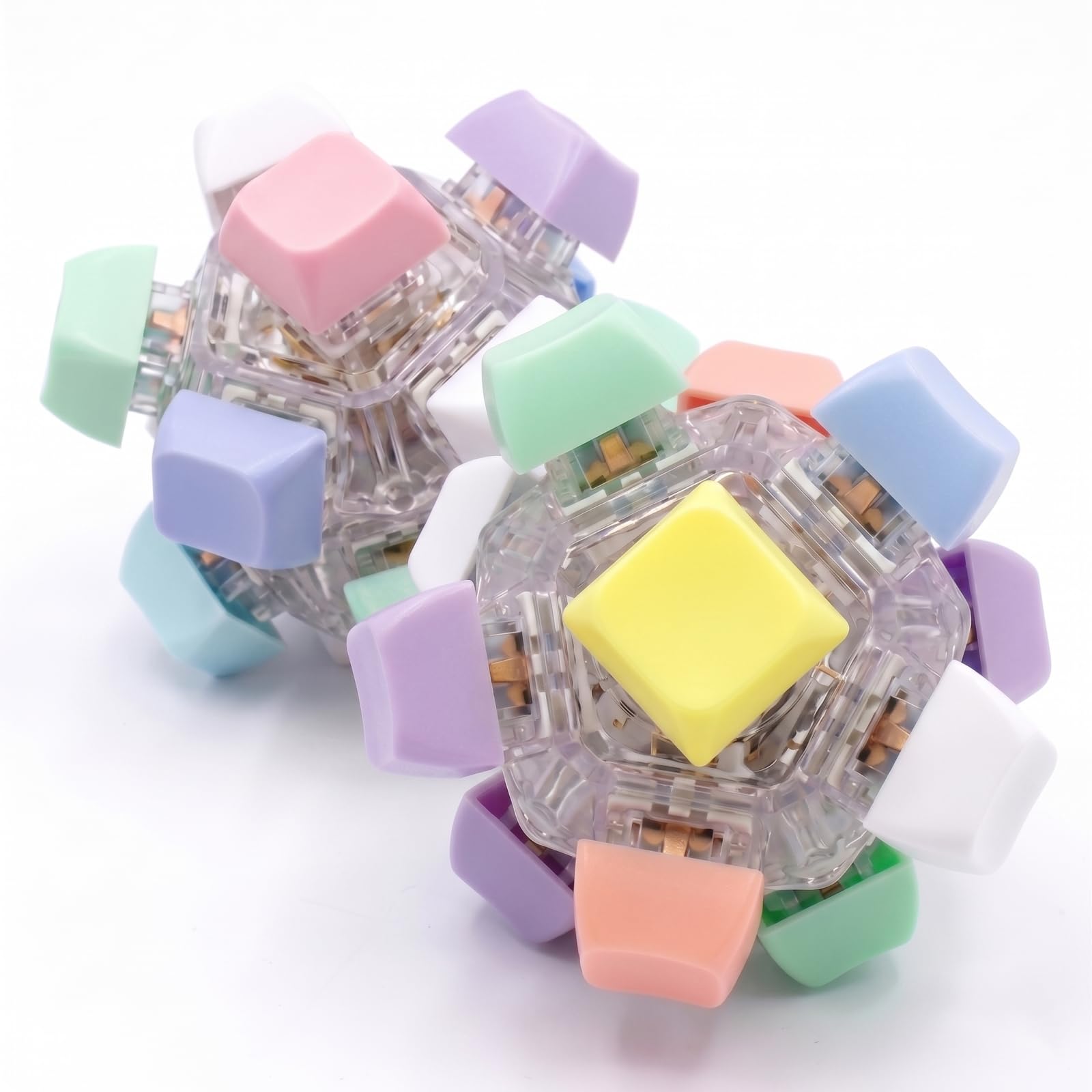 Amazon.co.jp: Morisho フィジェットトイ 12面 キーボード メカニカル