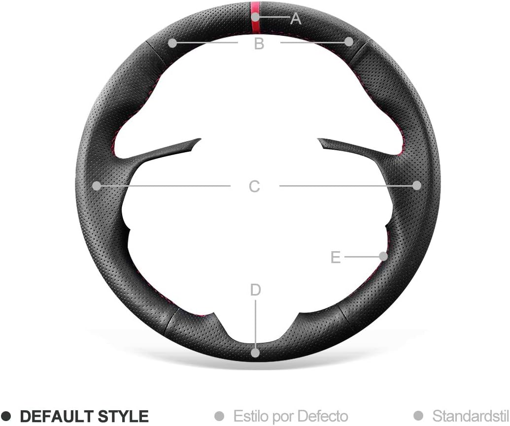 MEWANT Sewn Steering Wheel Cover for Hyundai Tucson 2016-2021 / Steering Wheels Accessories for Hyundai Tucson