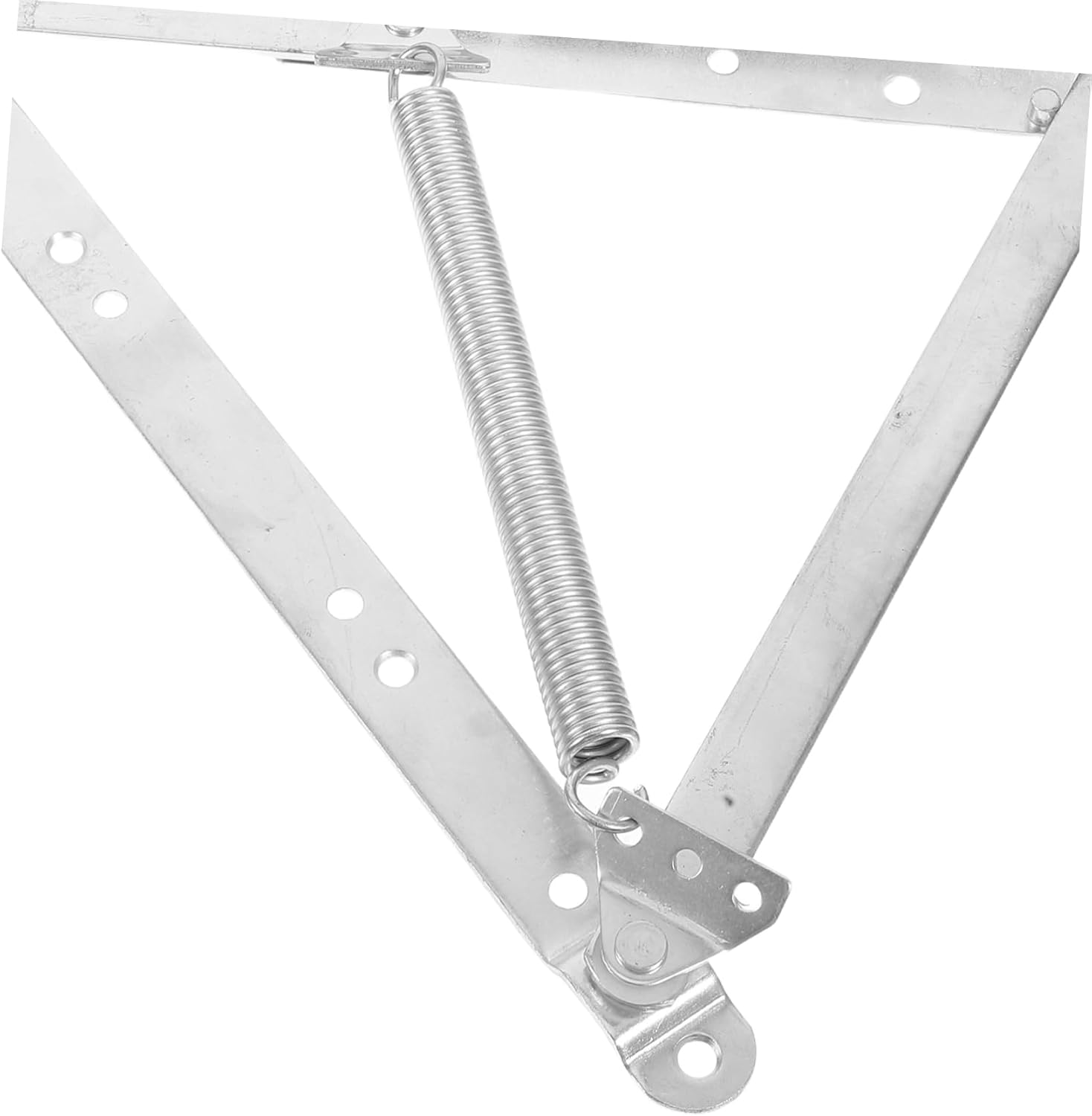 2pcs Folding Sofa Spring Hinge Triangular Spring Hinge for Cabinet Gate Door Strong Additional Bed Convenient