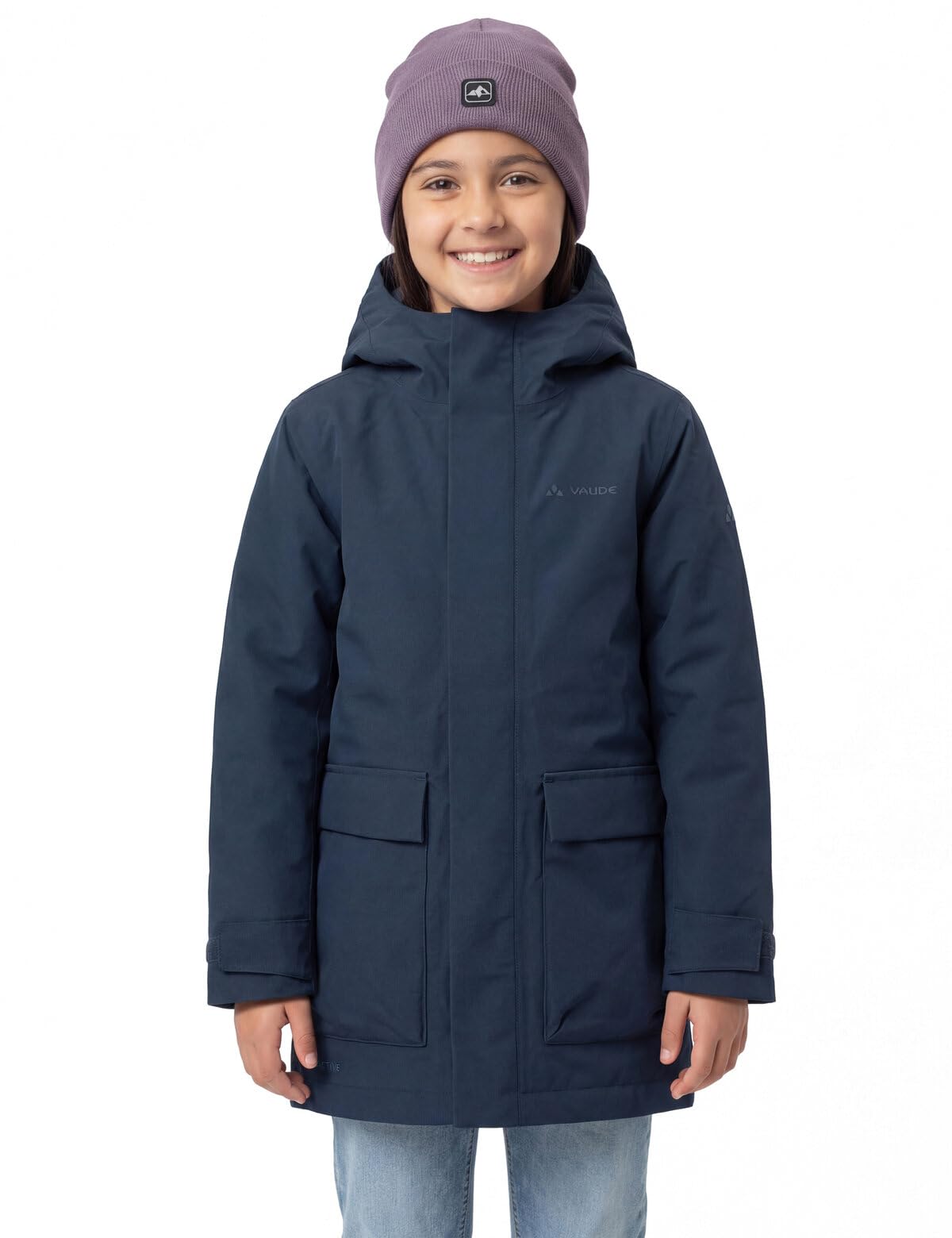 VAUDE Kids Lulea - Parka acolchada de 2 capas, impermeable y cortavientos