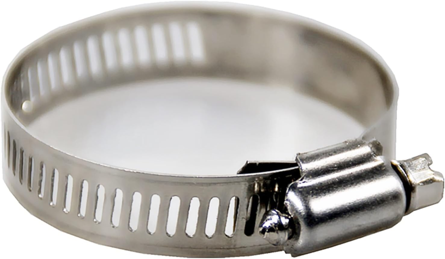 BREAKA 10pcs Stainless Steel Adjustable Drive Hose Clamp Fuel Line Worm Size Clip Hoop Hose Clamp (Size : 21-44mm)