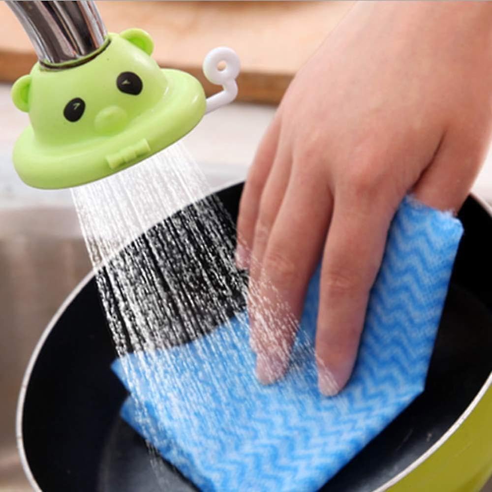 EKRON Faucet Extender for Kids – Cute Animal Cartoon Style | 2 Water Flow Modes (Shower & Sprinkler) | Tap Attachment for Hand Wash, Teeth Brushing & Bathroom Fun (Random Color)-image-30